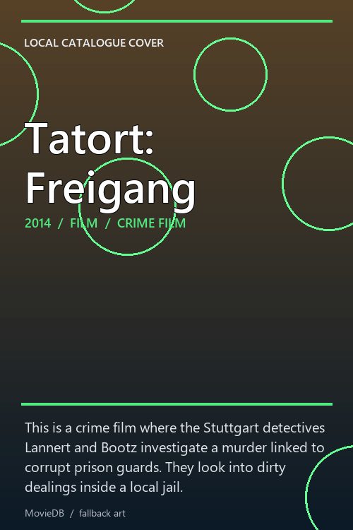 Tatort: Freigang poster