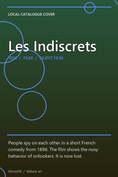 Les Indiscrets poster