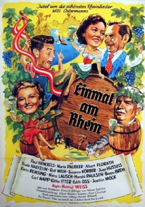 Einmal am Rhein poster