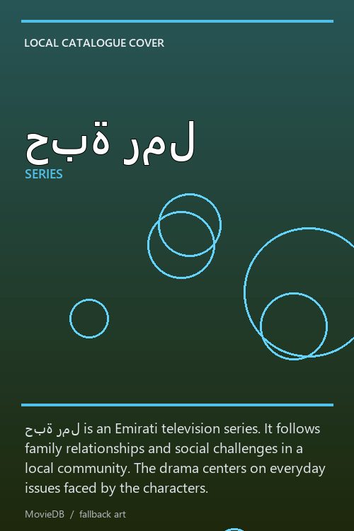 حبة رمل poster