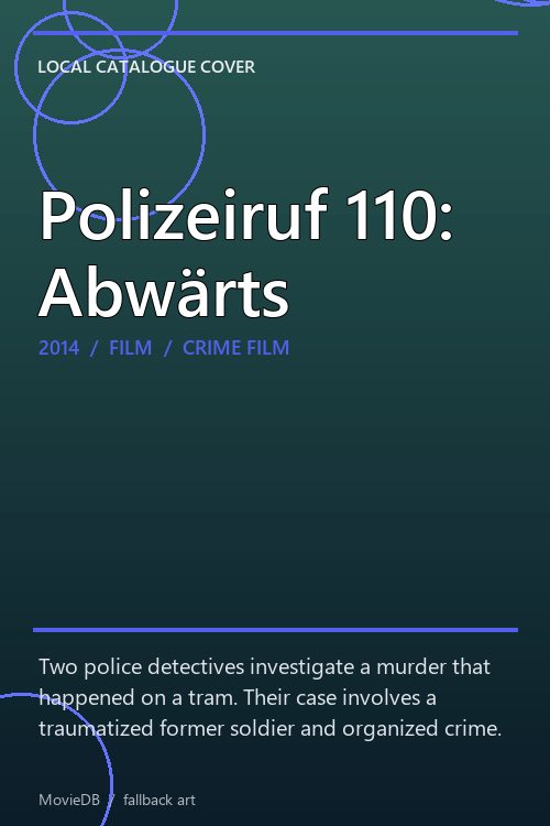 Polizeiruf 110: Abwärts poster