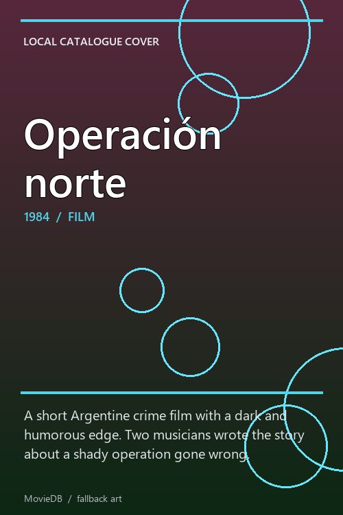 Operación norte poster