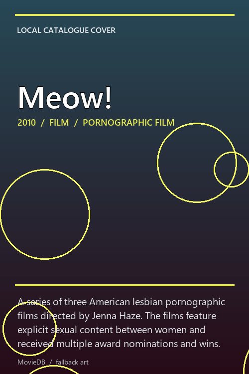 Meow! poster