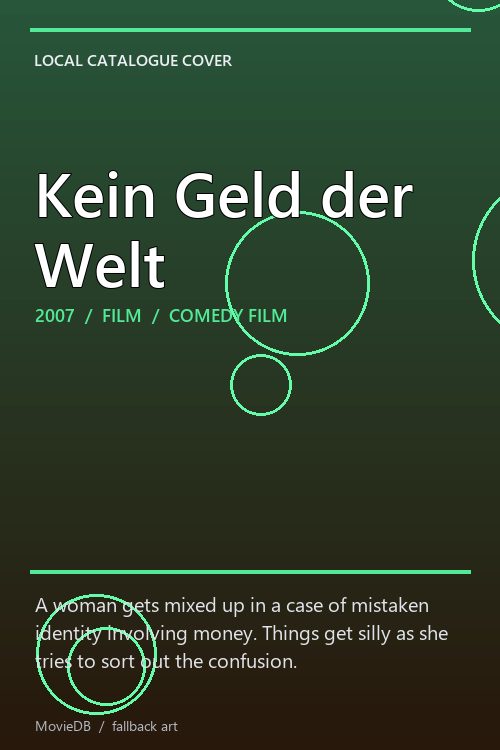 Kein Geld der Welt poster