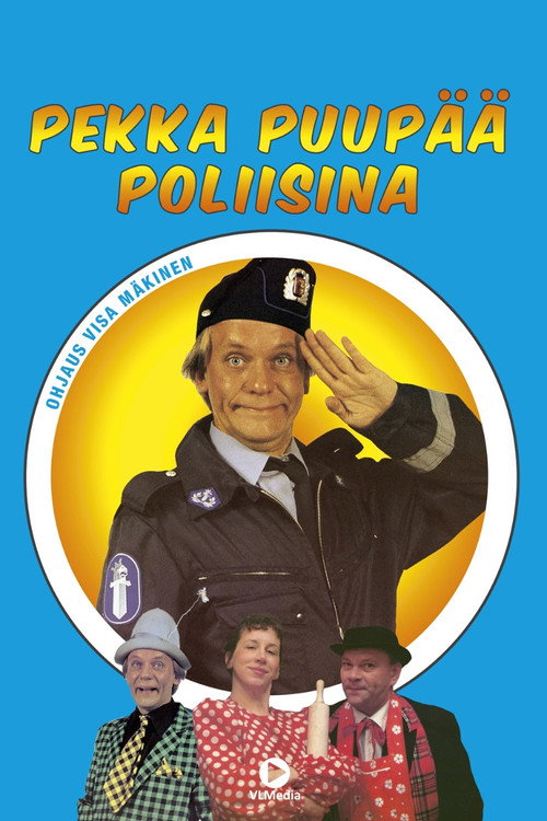 Pekka Puupää poliisina poster