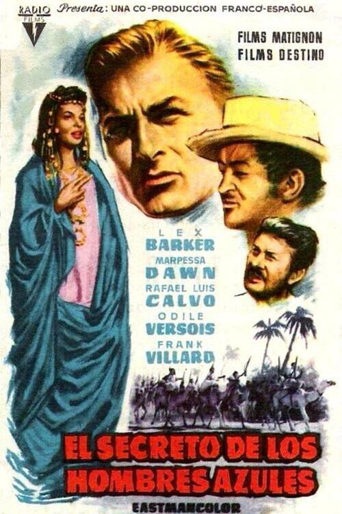 El secreto de los hombres azules poster
