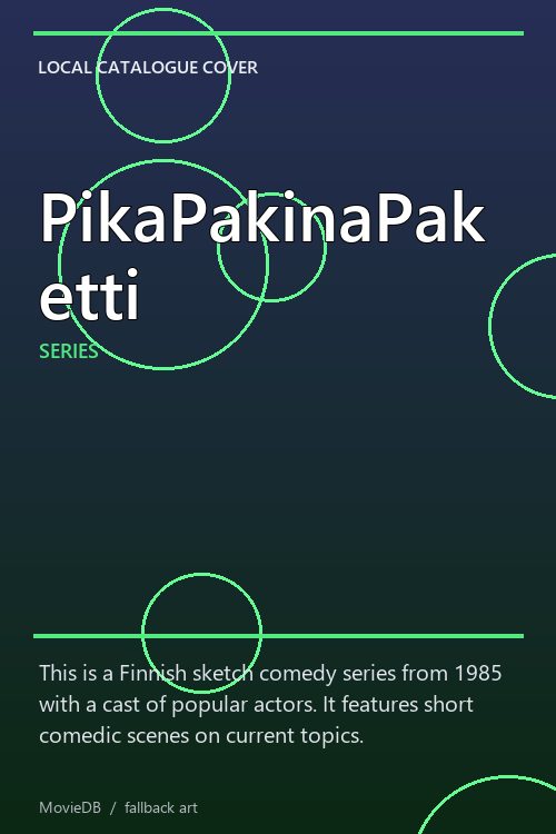 PikaPakinaPaketti poster