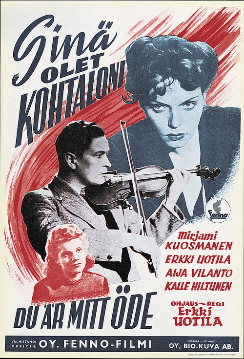 Sinä olet kohtaloni poster