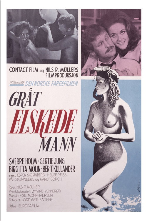 Gråt, elskede mann poster