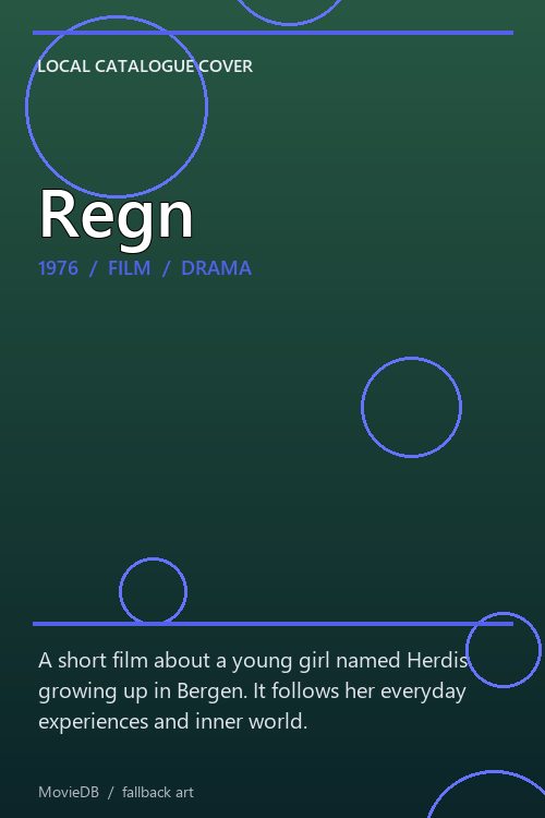 Regn poster