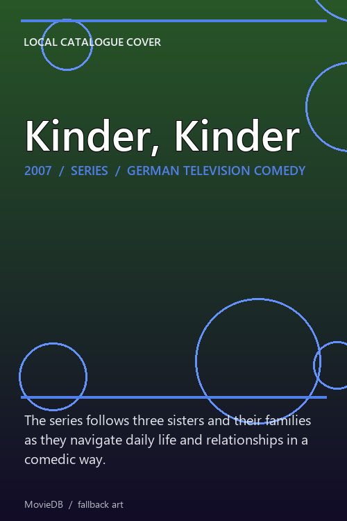 Kinder, Kinder poster