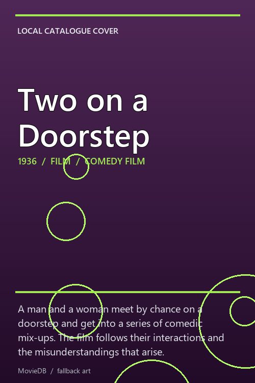 Two on a Doorstep poster