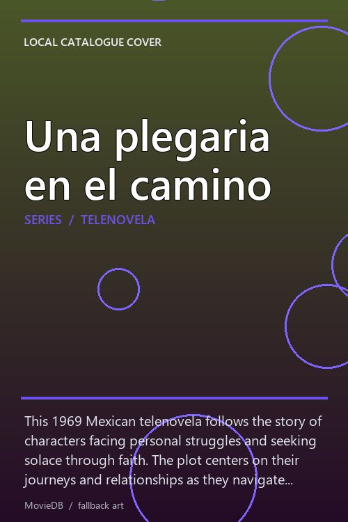 Una plegaria en el camino poster