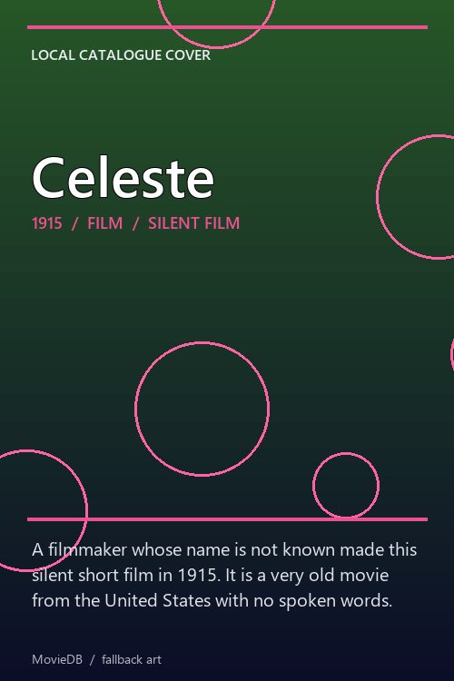 Celeste poster