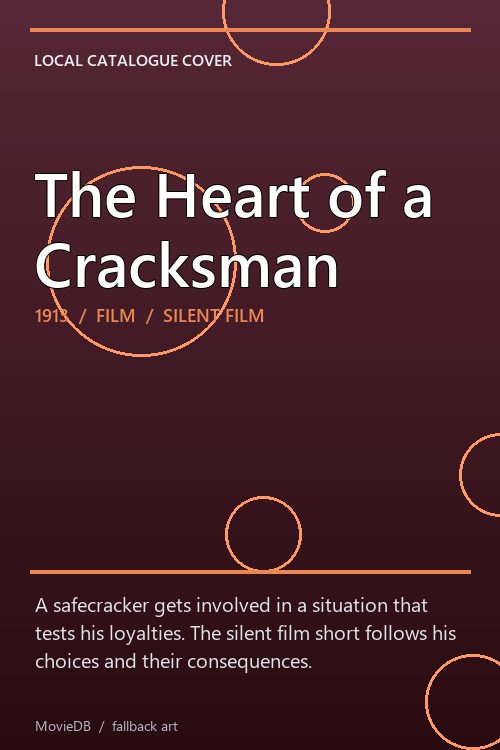 The Heart of a Cracksman poster