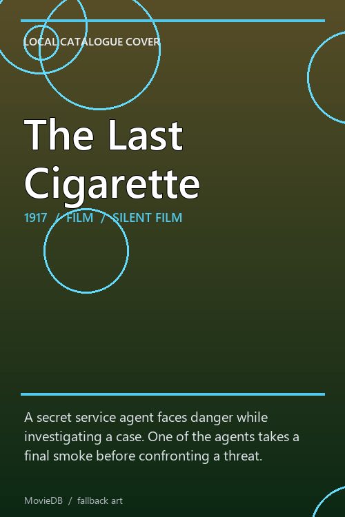 The Last Cigarette poster