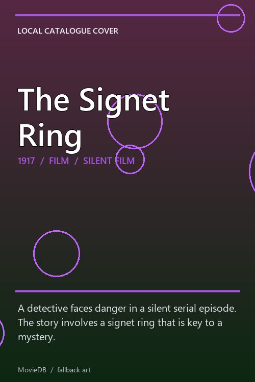 The Signet Ring poster