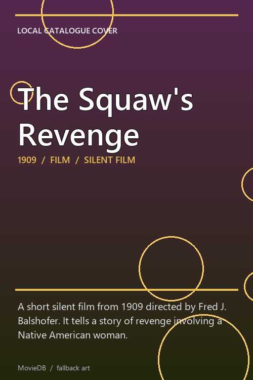 The Squaw's Revenge poster