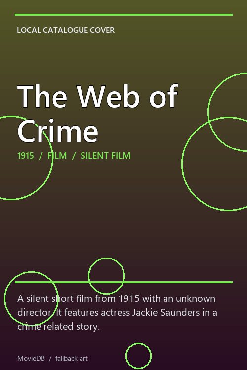 The Web of Crime poster