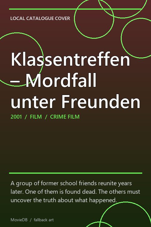 Klassentreffen – Mordfall unter Freunden poster