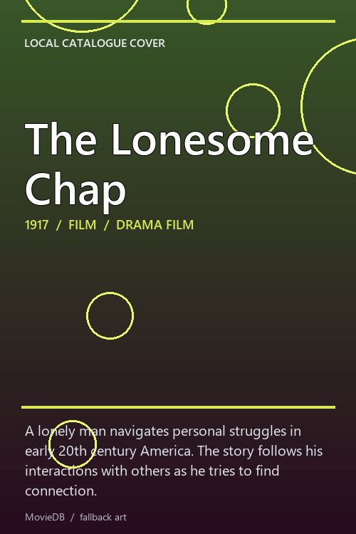 The Lonesome Chap poster