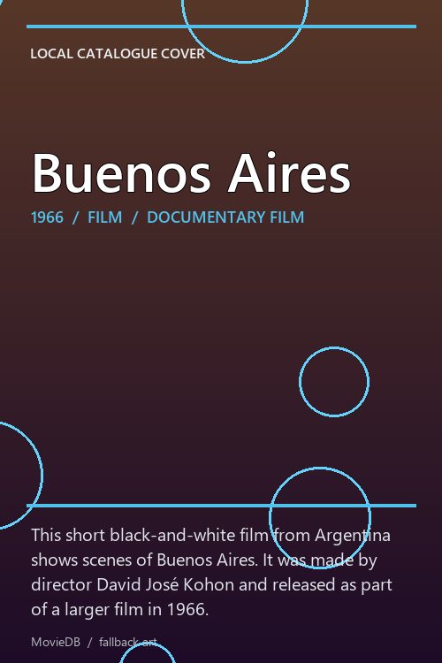 Buenos Aires poster