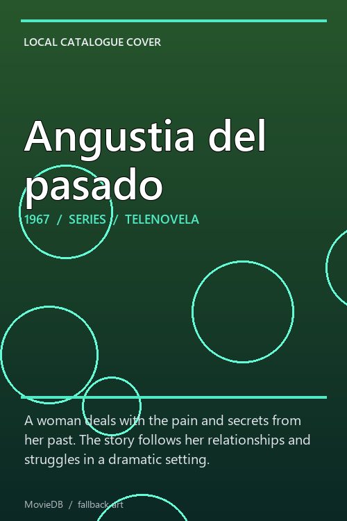 Angustia del pasado poster
