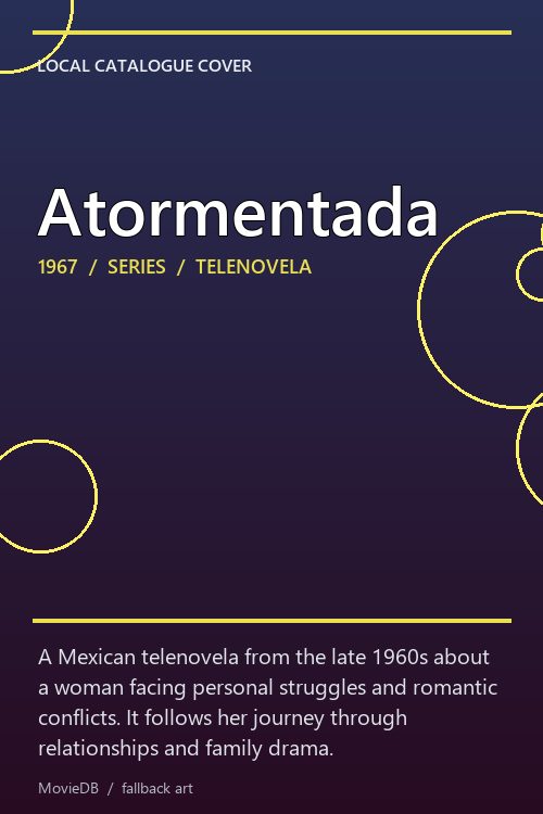 Atormentada poster