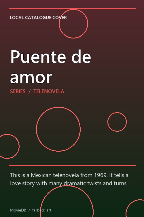 Puente de amor poster