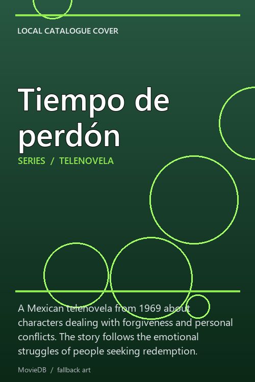 Tiempo de perdón poster
