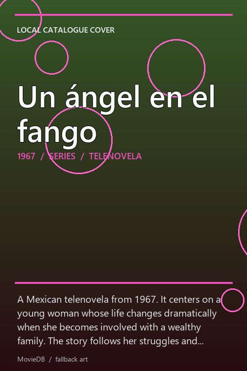 Un ángel en el fango poster