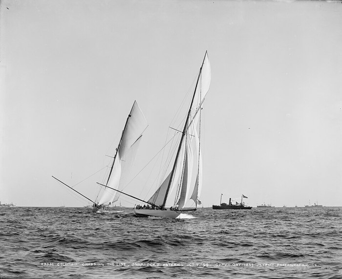 'Columbia' Winning the Cup poster