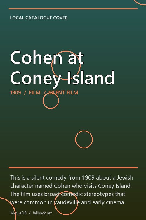 Cohen at Coney Island poster
