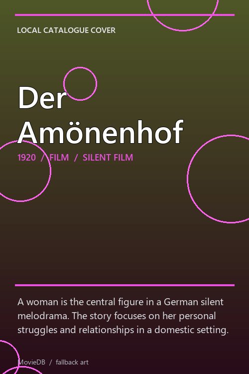 Der Amönenhof poster