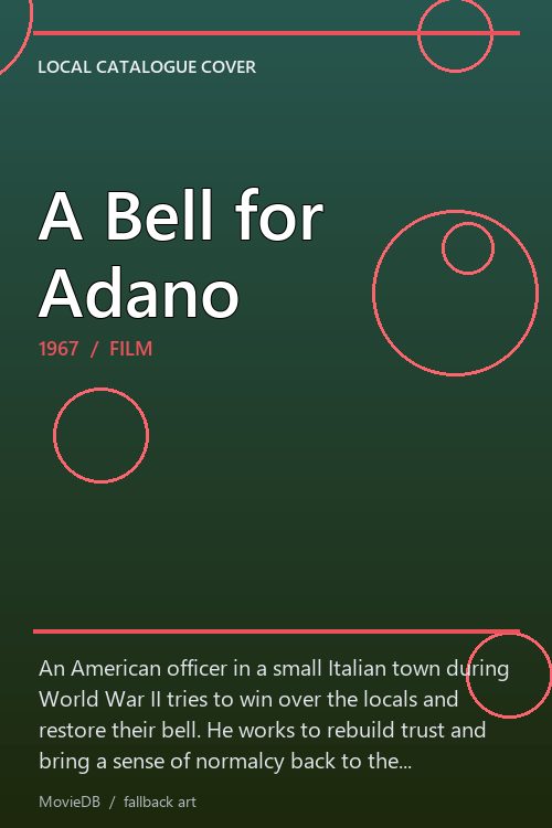 A Bell for Adano poster