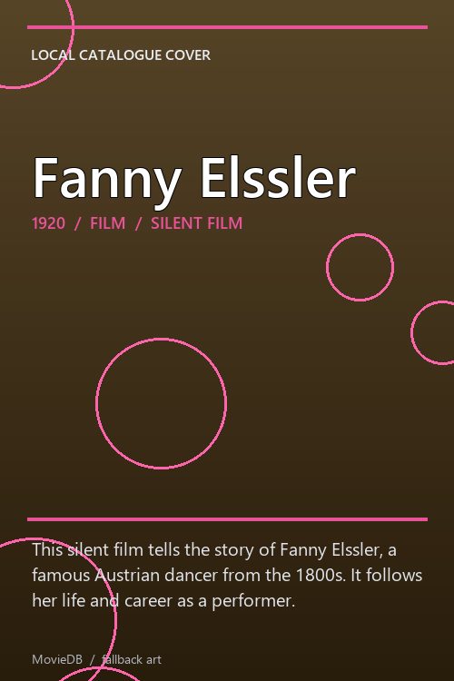 Fanny Elssler poster