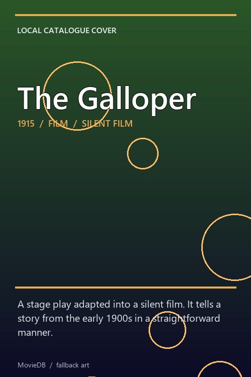 The Galloper poster