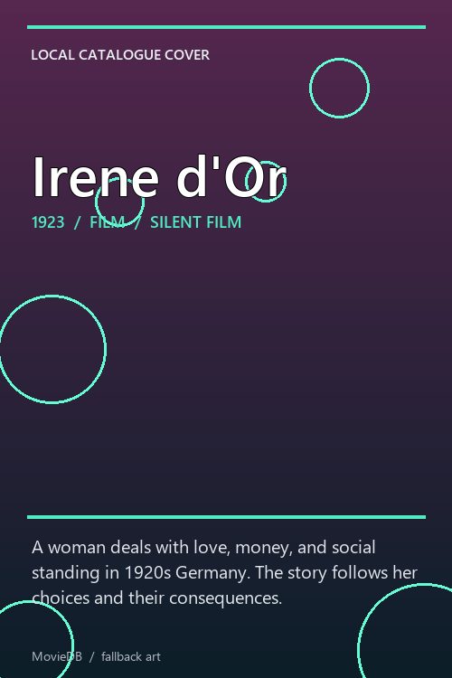 Irene d'Or poster