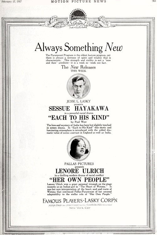 Each to His Kind poster