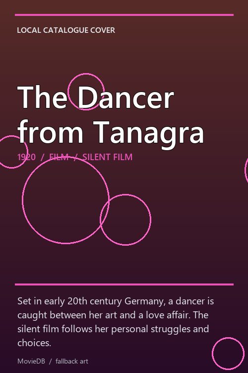The Dancer from Tanagra poster