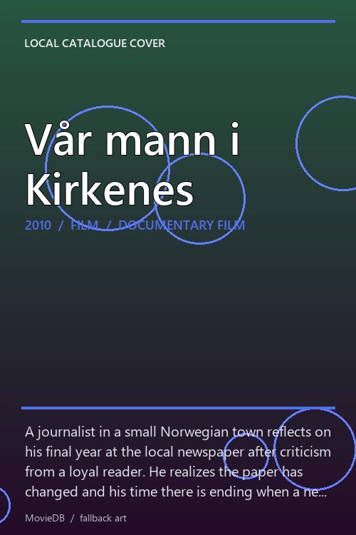 Vår mann i Kirkenes poster