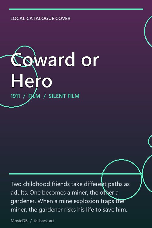 Coward or Hero poster