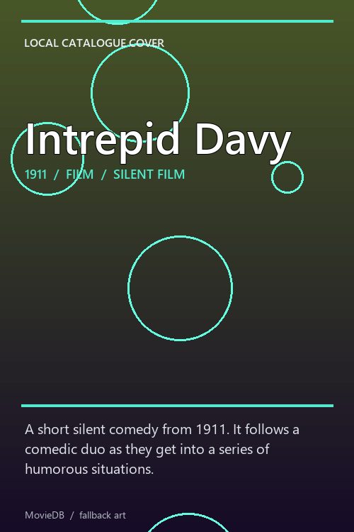 Intrepid Davy poster