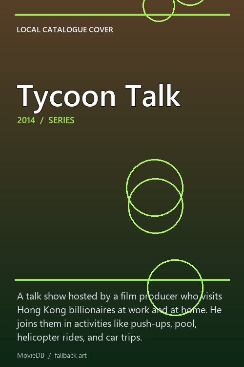 Tycoon Talk poster