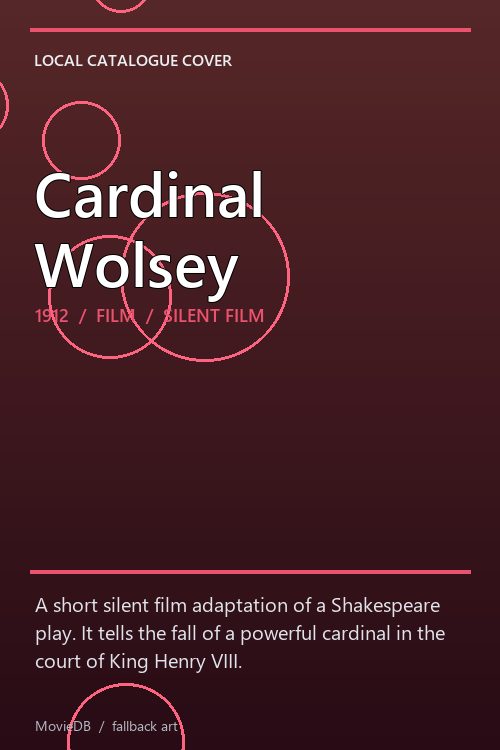 Cardinal Wolsey poster