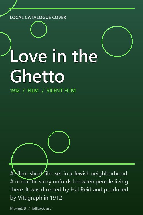 Love in the Ghetto poster