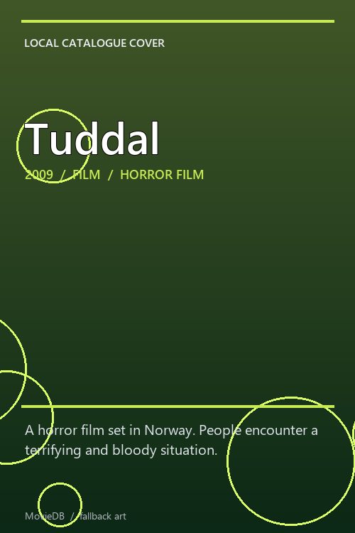 Tuddal poster