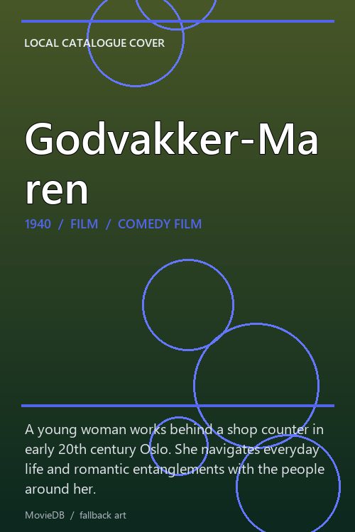 Godvakker-Maren poster