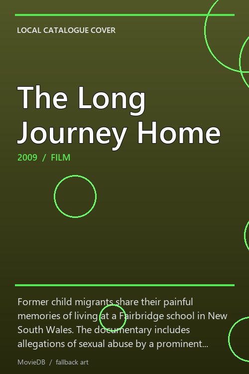 The Long Journey Home poster