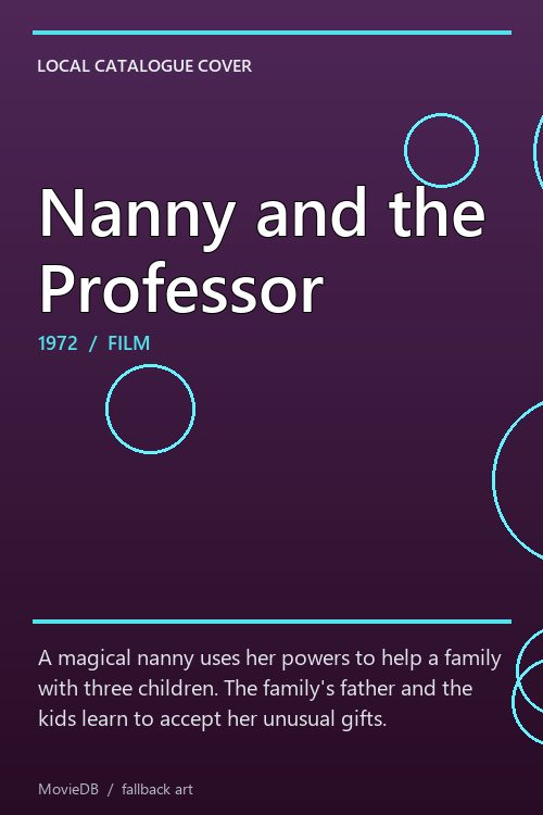 Nanny and the Professor poster